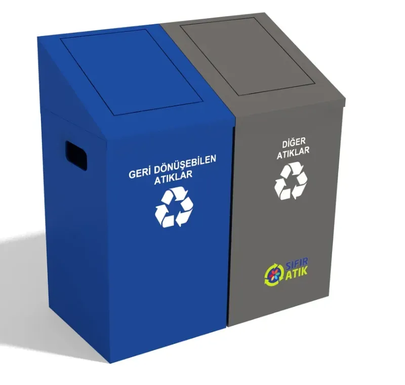2 li Geri Dönüşüm Kutusu -GDK-2036-A