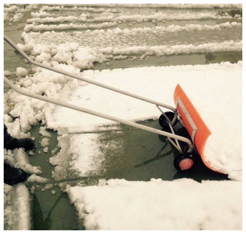 2 Tekerli Kar Küreme Aracı