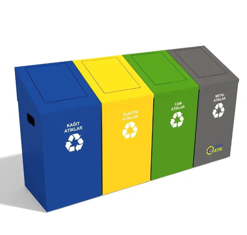 4 Lü Sıfır Atık Ünitesi -GDK-4035-A