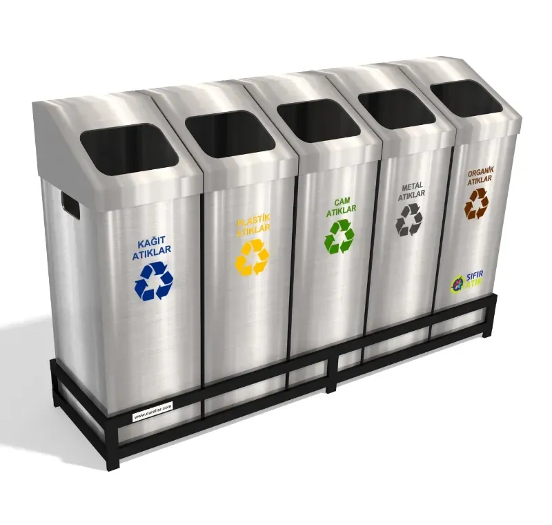 5 li Geri Dönüşüm Çöp Kutusu -GDK-5025