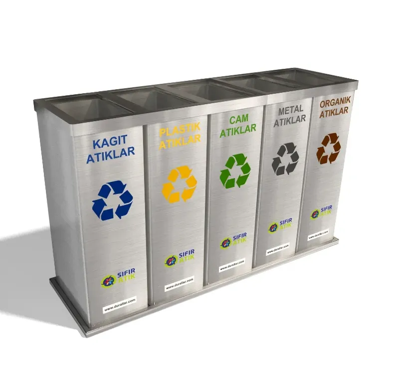 5 li Geri Dönüşüm Kumbarası -GDK-5076
