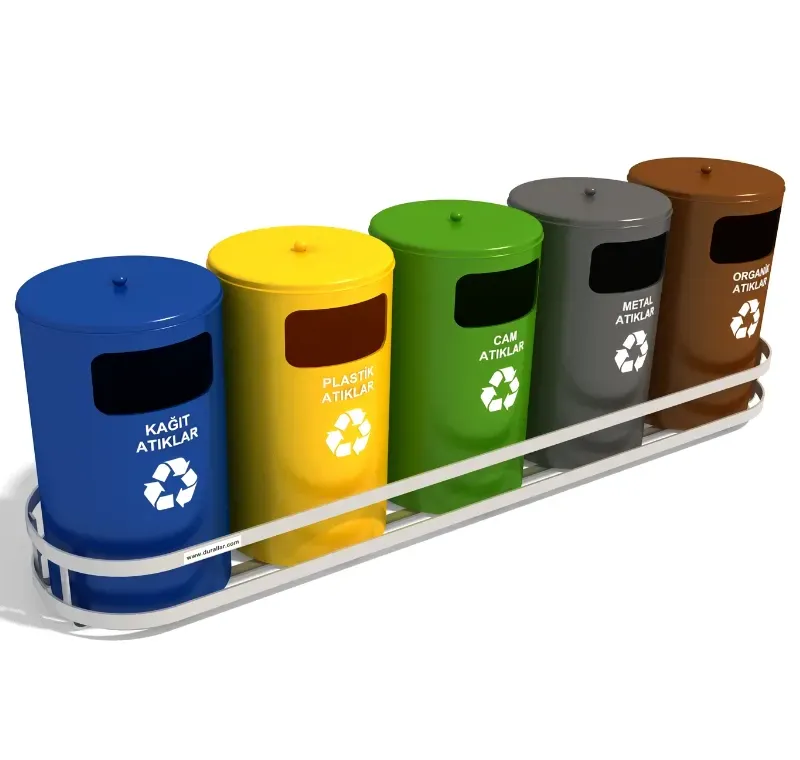 5 li Geri Dönüşüm Kutuları -GDK-5019