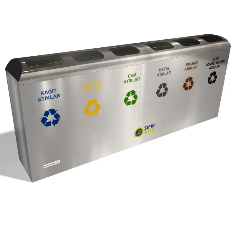 6 lı Geri Dönüşüm Üniteleri -GDK-6094