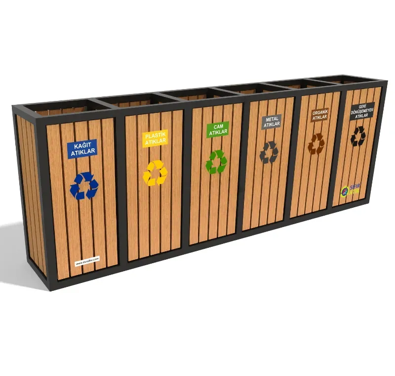 6 lı Sıfır Atık Kumbarası -GDK-6080