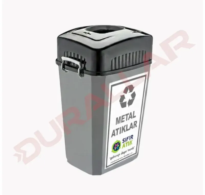 60 litre Metal Atık Geri Dönüşüm Kutusu -GDK-603