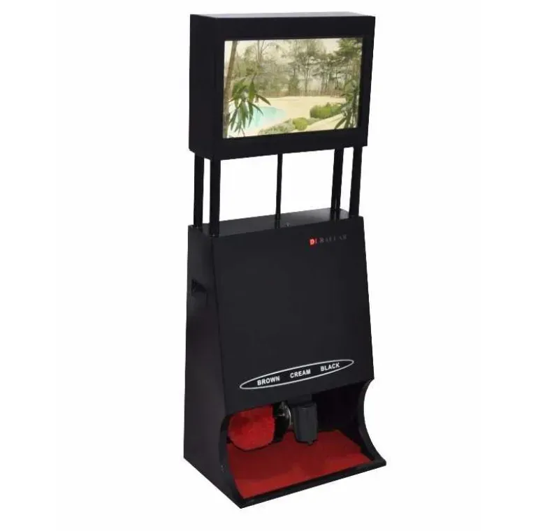 Ayakkabı Cila Makinası Tv Ekranlı