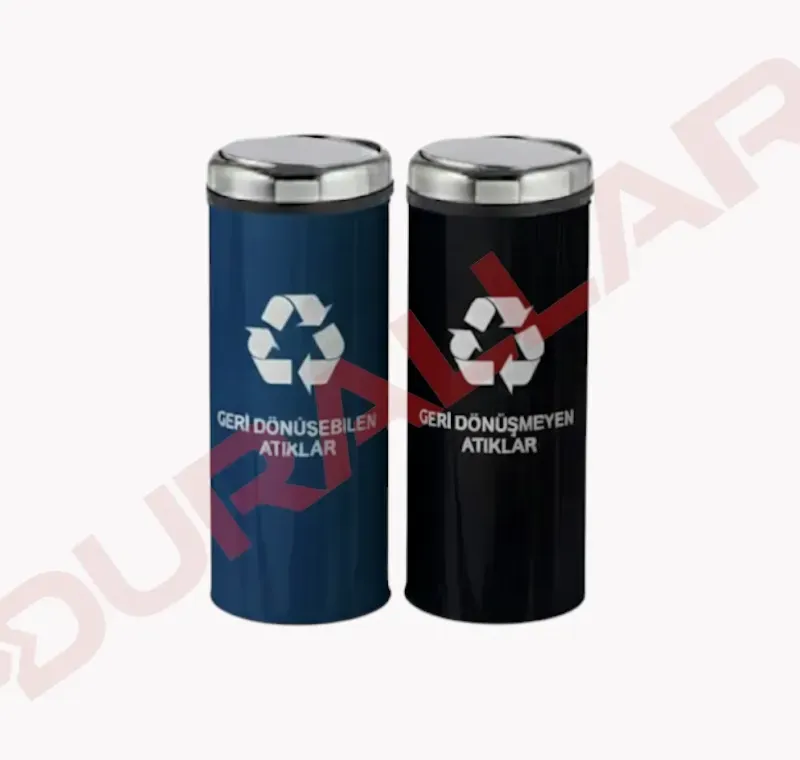 Döner Kapaklı 2 li Sıfır Atık Kutusu -GDK-2010