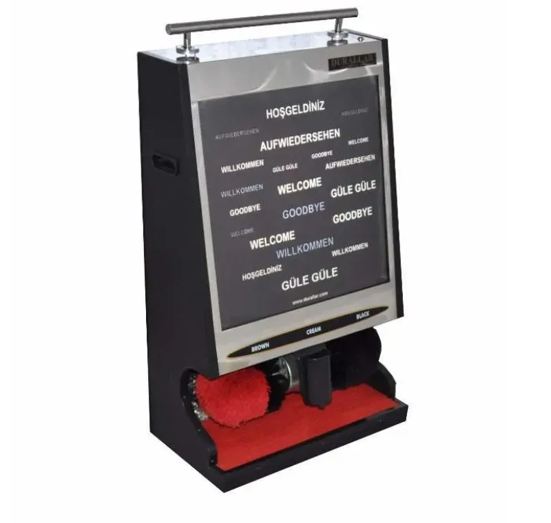 Ekranlı Ayakkabı Parlatma Makinası