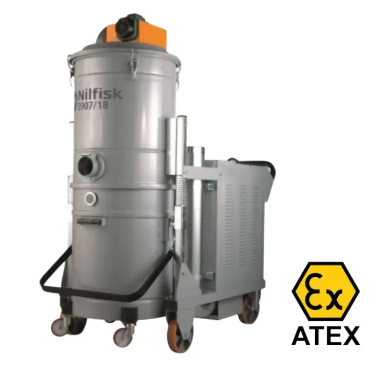 Endüstriyel Exproof Vakumlu Süpürge Zone 21