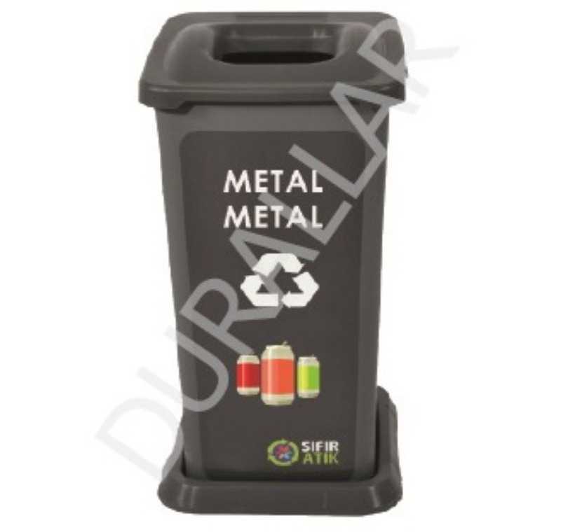 Metal Atık Kutusu 70 Lt