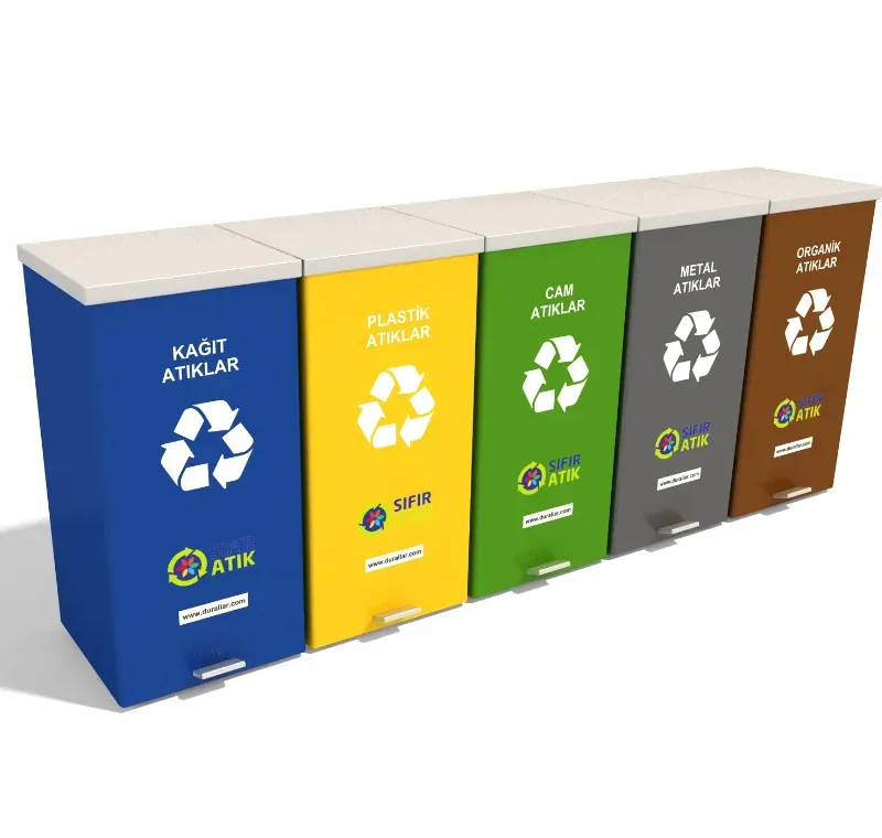 Pedallı Geri Dönüşüm Kutusu -GDK-5095