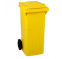 120 Lt Sarı Plastik Çöp Konteyneri