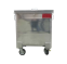 Galvanizli Çöp Konteynerı 400 Litre 2 mm